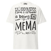 Happiness is Being a Mema - Unisex classic tee — White — front view
