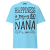 Happiness is Being a Nana - Unisex classic tee — Sky — front view