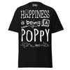 Happiness is Being a Poppy - Unisex classic tee — Black — front view