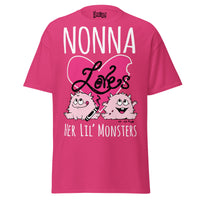 Nonna Loves Her Lil Monsters - Unisex classic tee — Heliconia — front view