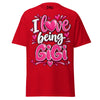 I Love Being GIGI - Unisex classic tee — Red — front view