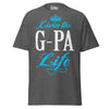 Livin' the G-PA Life - Unisex classic tee — Dark Heather — front view