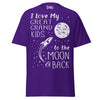 I Love my Great Grandkids to the Moon and Back - Unisex classic tee — Purple — front view