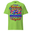 This MomMom Loves Her Grandkids - Unisex classic tee — Lime — front view