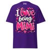 I Love Being MIMI - Unisex classic tee — Purple — front view