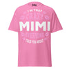 I'm that Crazy MIMI - Unisex classic tee — Azalea — front view