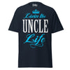 Livin' the UNCLE Life - Unisex classic tee — Navy — front view