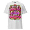 Never Underestimate Gigi - Unisex classic tee — Ash — front view