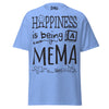Happiness is Being a Mema - Unisex classic tee — Carolina Blue — front view