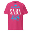 Livin' the SABA Life - Unisex classic tee — Heliconia — front view