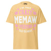 I'm that Crazy MEMAW - Unisex classic tee — Yellow Haze — front view