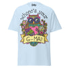 Whooo's Your G-MA? - Unisex classic tee — Light Blue — front view