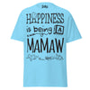 Happiness is Being a Mamaw - Unisex classic tee — Sky — front view