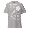 I Love my Family to the Moon and Back - Unisex classic tee — Sport Grey — front view