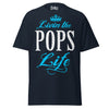 Livin' the POPS Life - Unisex classic tee — Navy — front view