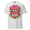 Mimi is My Favorite Name - Unisex classic tee — Ash — front view