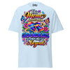 This Meme Loves Her Grandkids - Unisex classic tee — Light Blue — front view