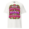 Never Underestimate MawMaw - Unisex classic tee — White — front view