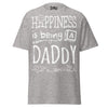 Happiness is Being a Daddy - Unisex classic tee — Sport Grey — front view