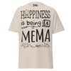 Happiness is Being a Mema - Unisex classic tee — Natural — front view
