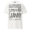 Happiness is Being a Granny - Unisex classic tee — White — front view