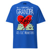 Great-Grandpa Loves His Lil Monsters - Unisex classic tee — Royal — front view