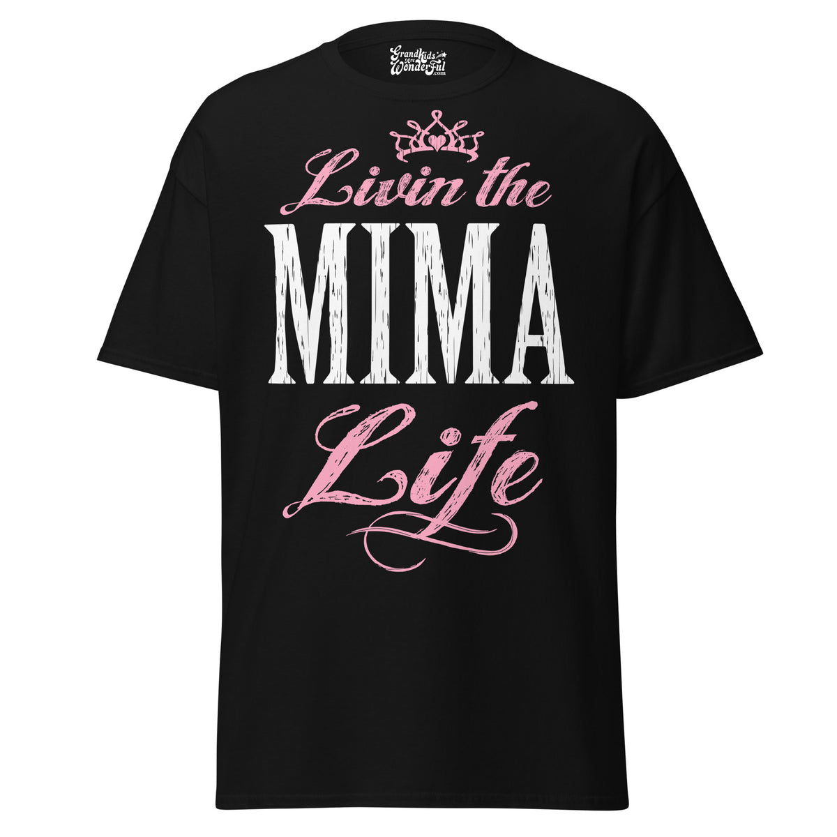 Livin' the MIMA Life - Unisex classic tee — Black — front view