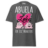 Abuela Loves Her Lil Monsters - Unisex classic tee — Dark Heather — front view