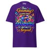 This Grammy Loves Her Grandkids - Unisex classic tee — Purple — front view