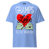 Gramps Loves His Lil Monsters - Unisex classic tee — Carolina Blue — front view