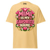 Mimi is My Favorite Name - Unisex classic tee — Yellow Haze — front view