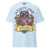 Whooo's Your Yaya? - Unisex classic tee — Light Blue — front view