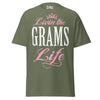 Livin' the GRAMS Life - Unisex classic tee — Military Green — front view