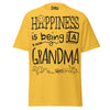 Happiness is Being a Grandma - Unisex classic tee — Daisy — front view