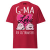 G-Ma Loves Her Lil Monsters - Unisex classic tee — Cardinal — front view
