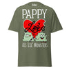 Pappy Loves His Lil Monsters - Unisex classic tee — Military Green — front view