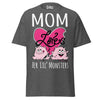 Mom Loves Her Lil Monsters - Unisex classic tee — Dark Heather — front view
