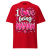 I Love Being MAMAW - Unisex classic tee — Red — front view