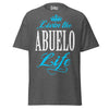 Livin' the ABUELO Life - Unisex classic tee — Dark Heather — front view