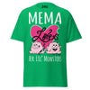 Mema Loves Her Lil Monsters - Unisex classic tee — Irish Green — front view