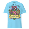 Whooo's Your GRANDMA? - Unisex classic tee — Sky — front view