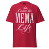 Livin' the MEMA Life - Unisex classic tee — Cardinal — front view