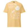 I Love my Baby to the Moon and Back - Unisex classic tee — Yellow Haze — front view