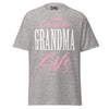 Livin' the GRANDMA Life - Unisex classic tee — Sport Grey — front view
