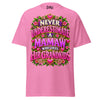 Never Underestimate Mamaw - Unisex classic tee — Azalea — front view