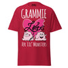 Grammie Loves Her Lil Monsters - Unisex classic tee — Cardinal — front view