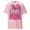 I Love Being MIMI - Unisex classic tee — Light Pink — front view