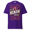 It's a Western Memaw Thing - Unisex classic tee — Purple — front view