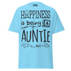 Happiness is Being an Auntie - Unisex classic tee — Sky — front view