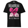 Mommom Loves Her Lil Monsters - Unisex classic tee — Black — front view